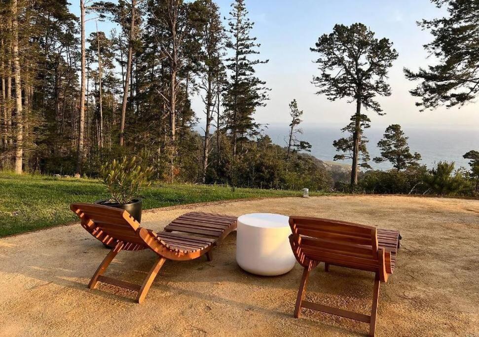 Driftwood Lodge ~ 5 Bedroom / 7 Bath ~ 30-Acre Private Estate On Hwy 1 ~ Hot Tub ~ Oceanview ~ Reunions & Retreats Walsh Landing Exteriör bild
