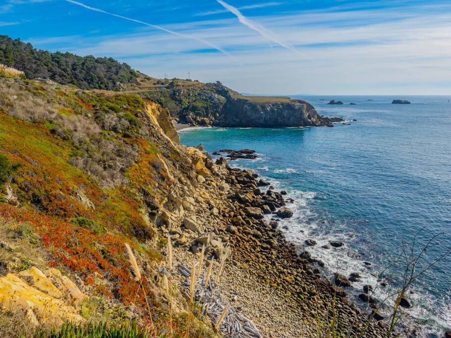 Driftwood Lodge ~ 5 Bedroom / 7 Bath ~ 30-Acre Private Estate On Hwy 1 ~ Hot Tub ~ Oceanview ~ Reunions & Retreats Walsh Landing Exteriör bild